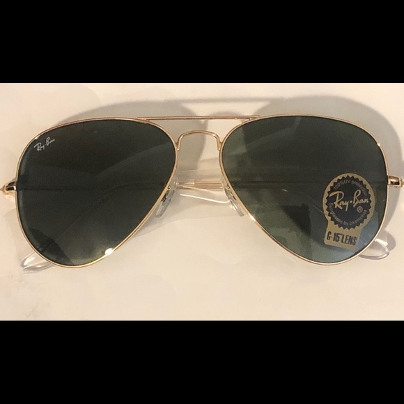 Ray-Ban Accessories - BRAND NEW 100% AUTHENTIC RAY BAN AVIATORS- 58mm